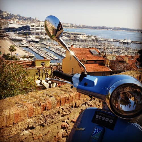 Visite Guid E De Cannes En Vespa Cannes Now